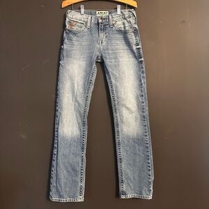 Ariat Men's Light Blue Straight Jeans